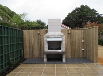 patio wood fire oven